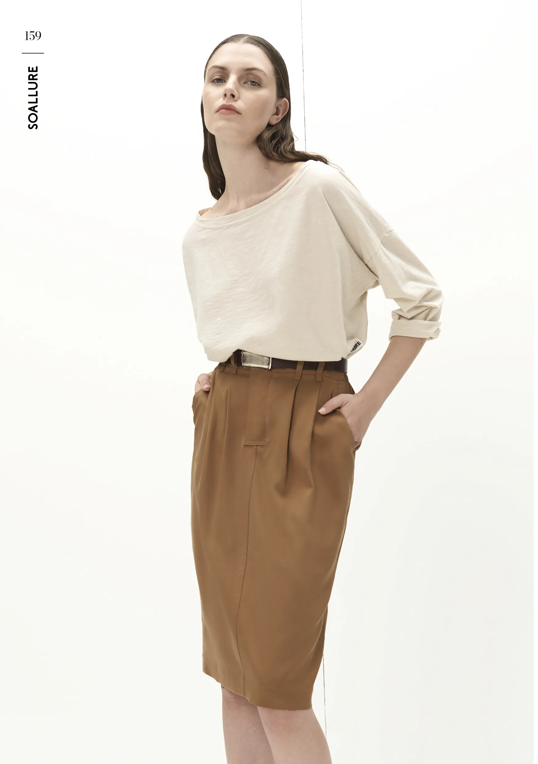LONGUETTE SKIRT TENCEL