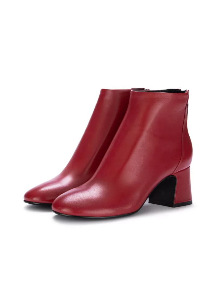MA+DE 94 | STIVALETTI TACCO NAPPA ROSSO