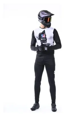 Maglia Kenny Evo Pro a manica lunga nero/bianco