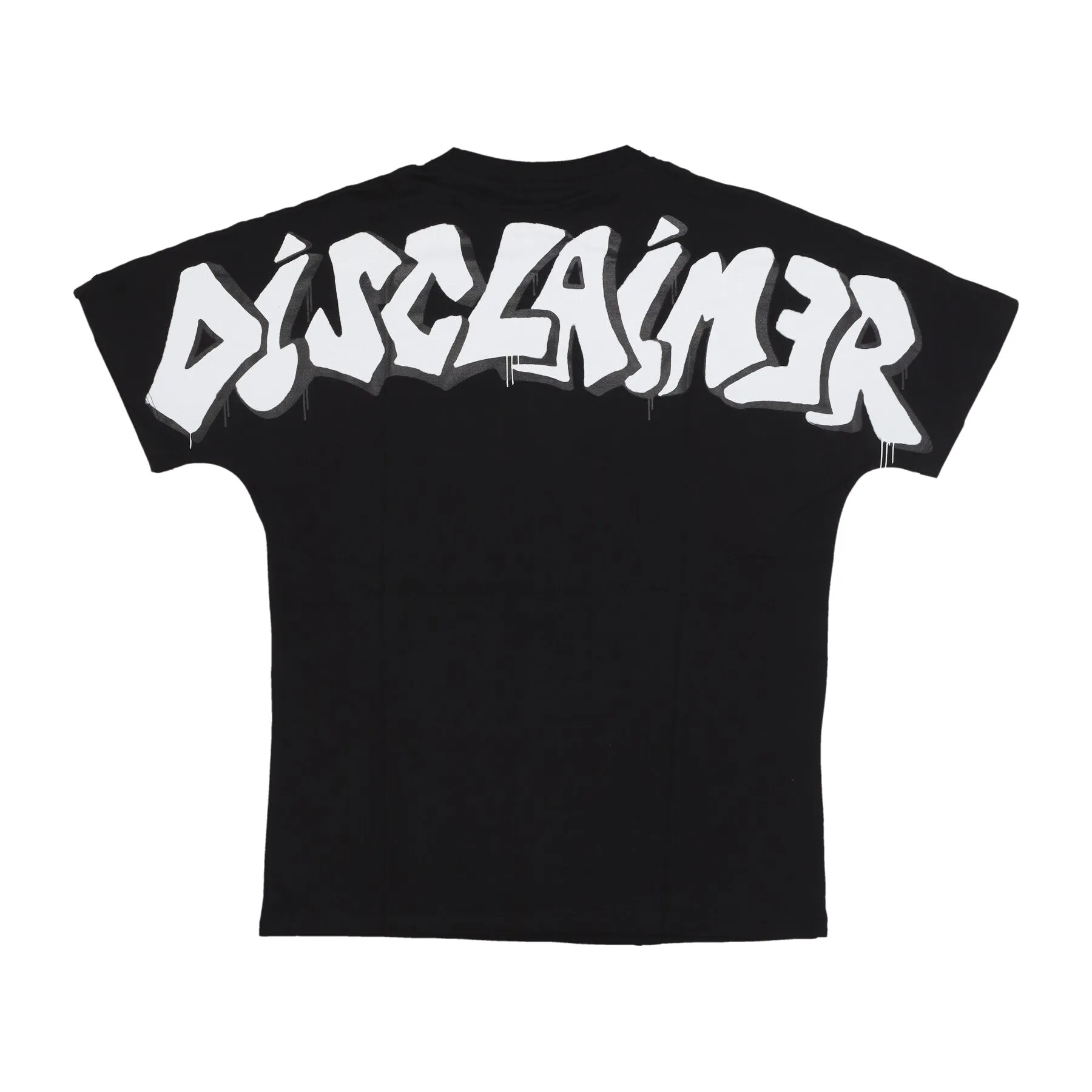 Maglietta Uomo Back Big Logo Tee Black/st White