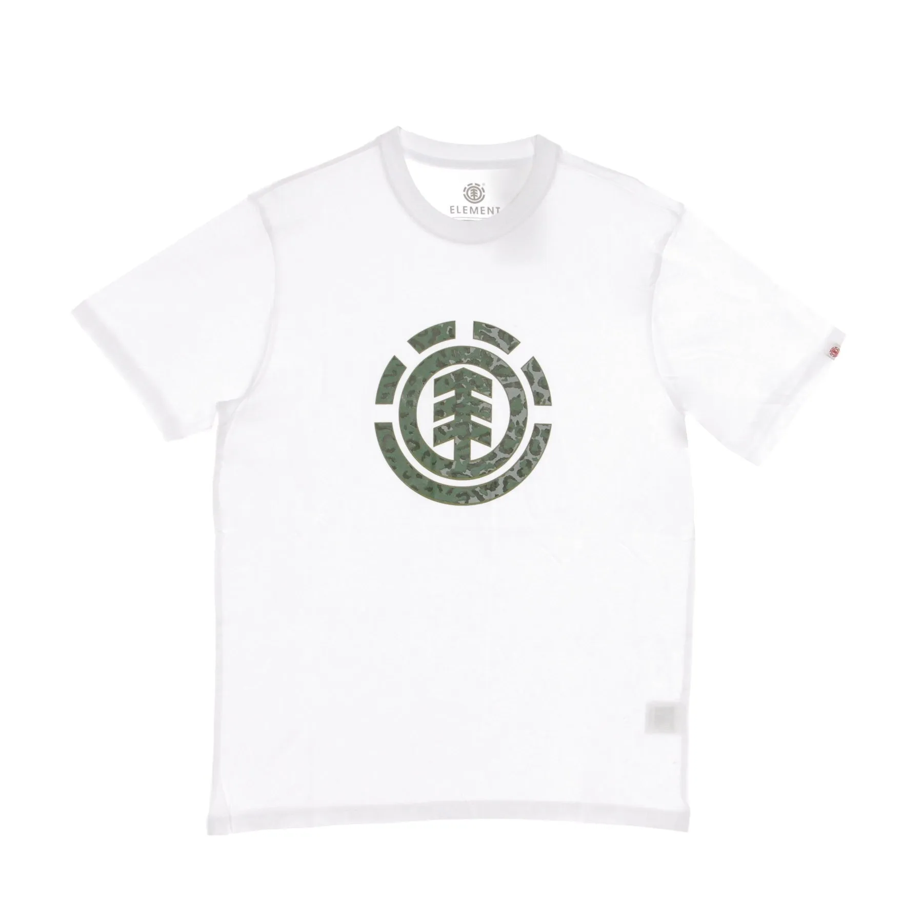 Maglietta Uomo Leopard Icon Fill Optic White