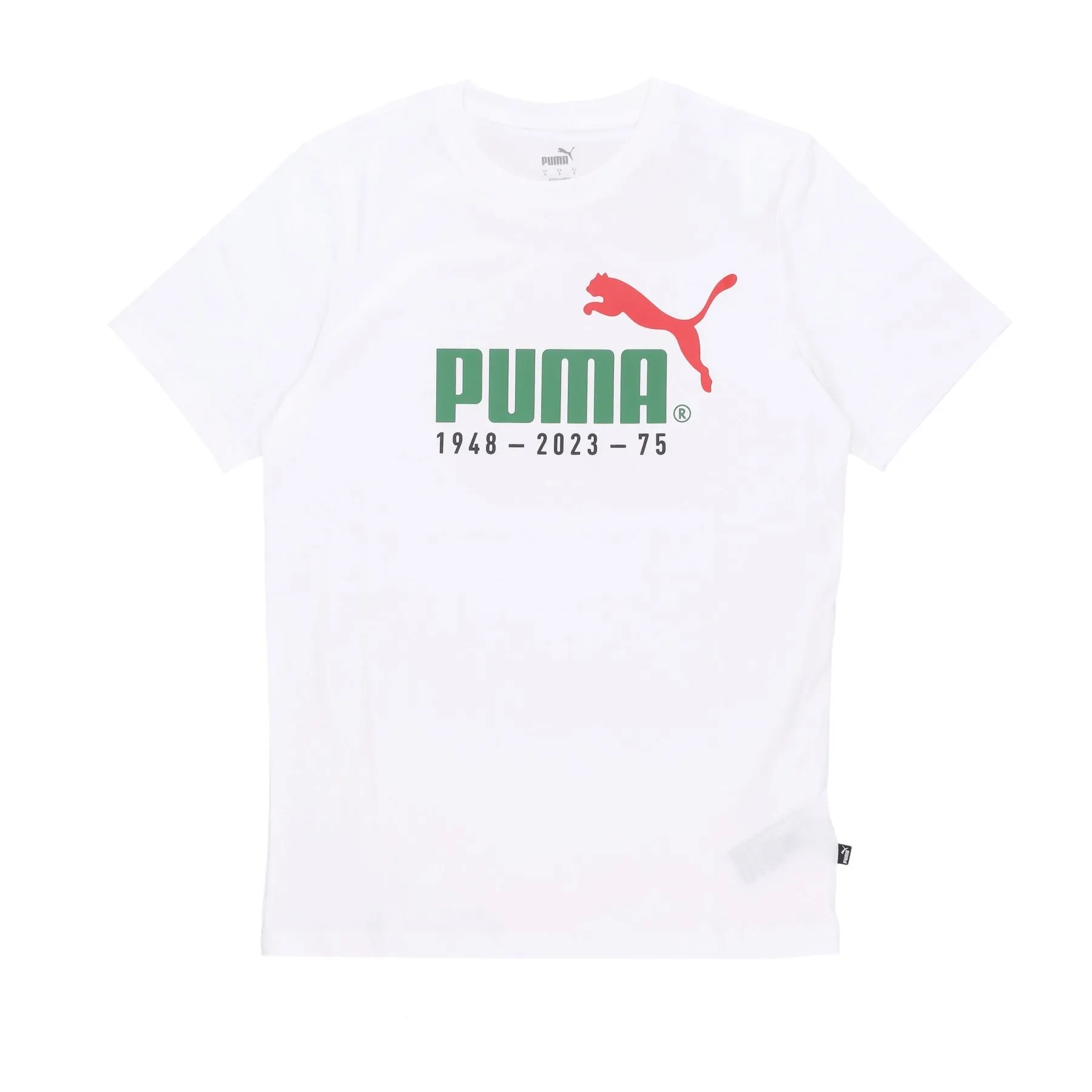 Maglietta Uomo No 1 Logo Celebration Tee White