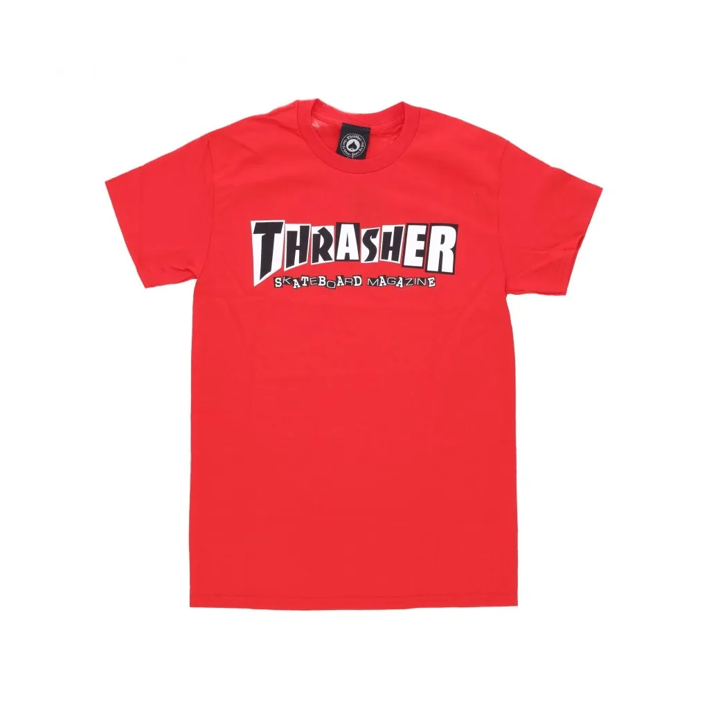 maglietta uomo thrasher x baker tee RED