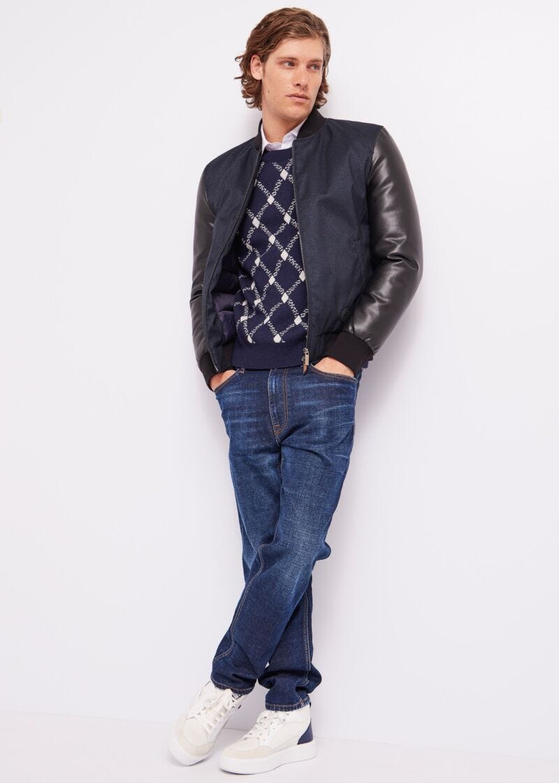 Maglione jacquard