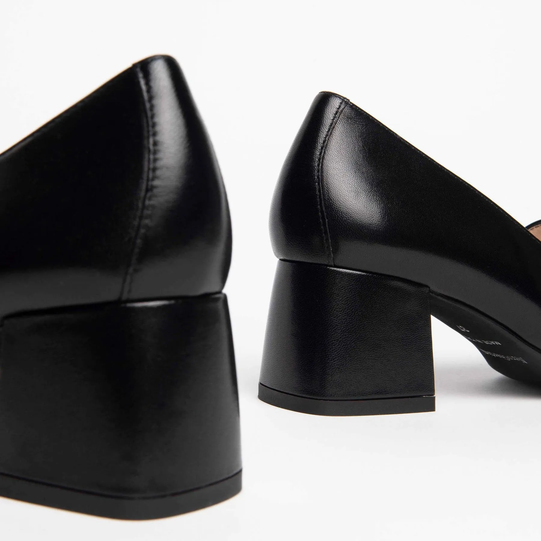 NERO GIARDINI Mocassino Con Tacco Donna - I205650DE Nero  
