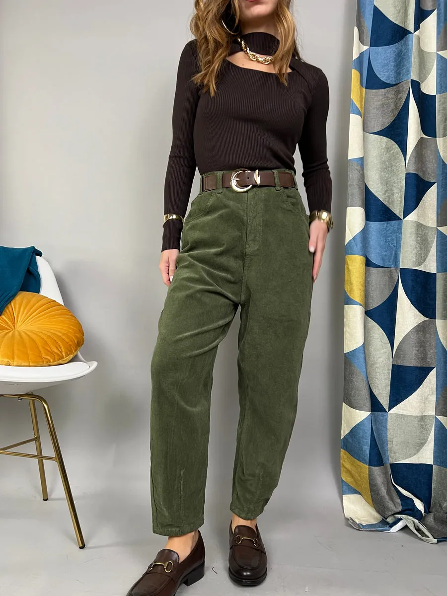 Pantalone in velluto