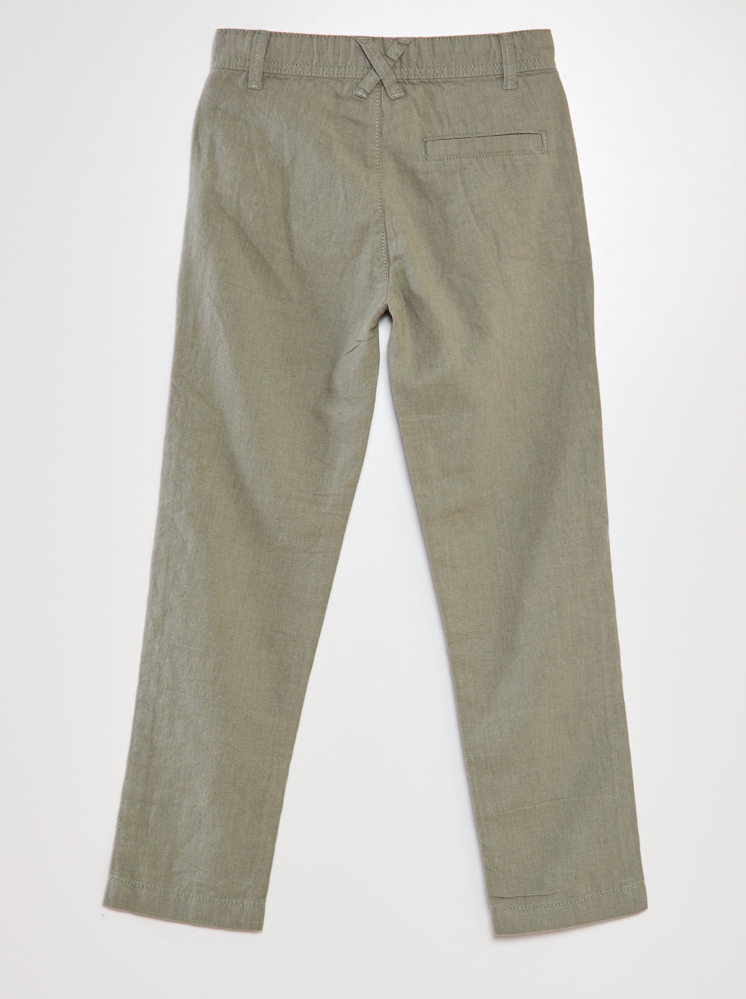 Pantaloni chino leggeri - VERDE