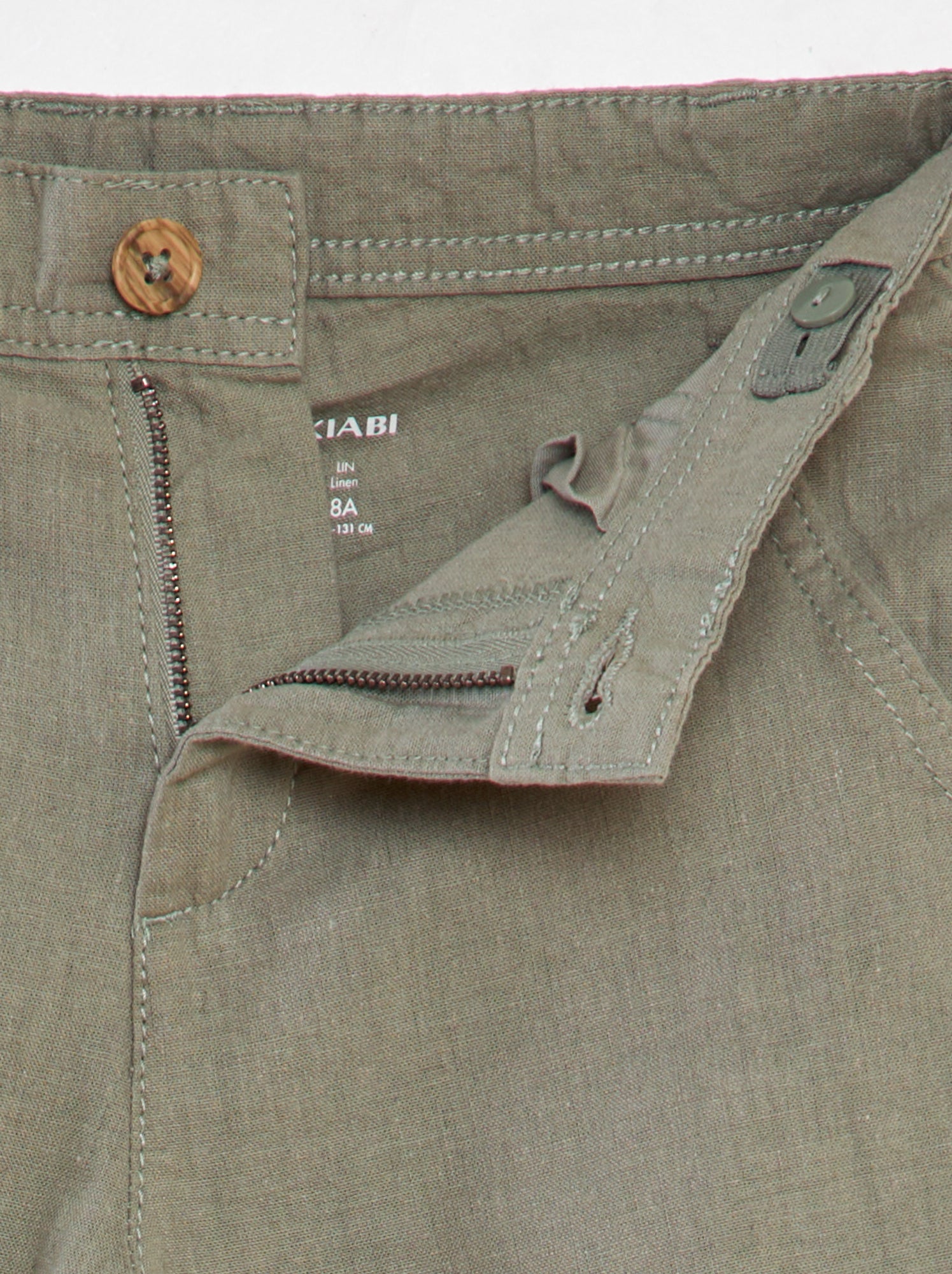 Pantaloni chino leggeri - VERDE