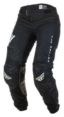 Pantaloni da donna Fly Racing Lite Nero Bianco