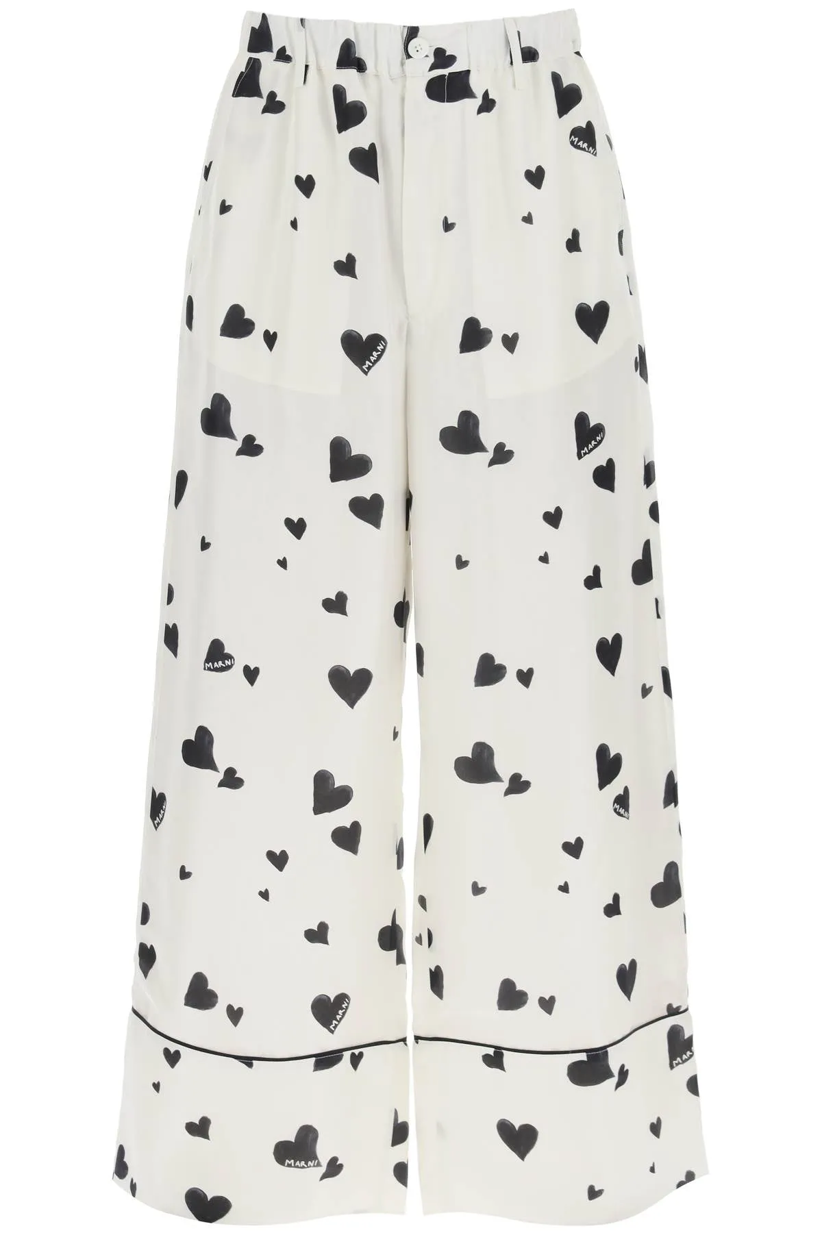 Pantaloni Pigiama Con Motivo Bunch Of Hearts