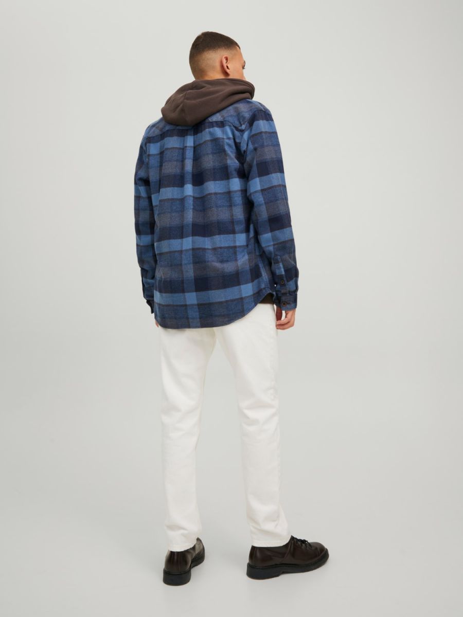 PANTALONI Uomo JACK&JONES 12223689 CHRIS ECRU