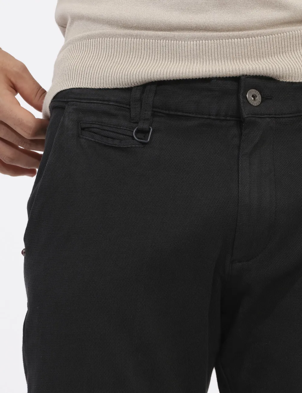 Pantaloni Yes Zee Nero