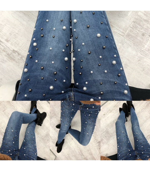 Pearl full denim strappi