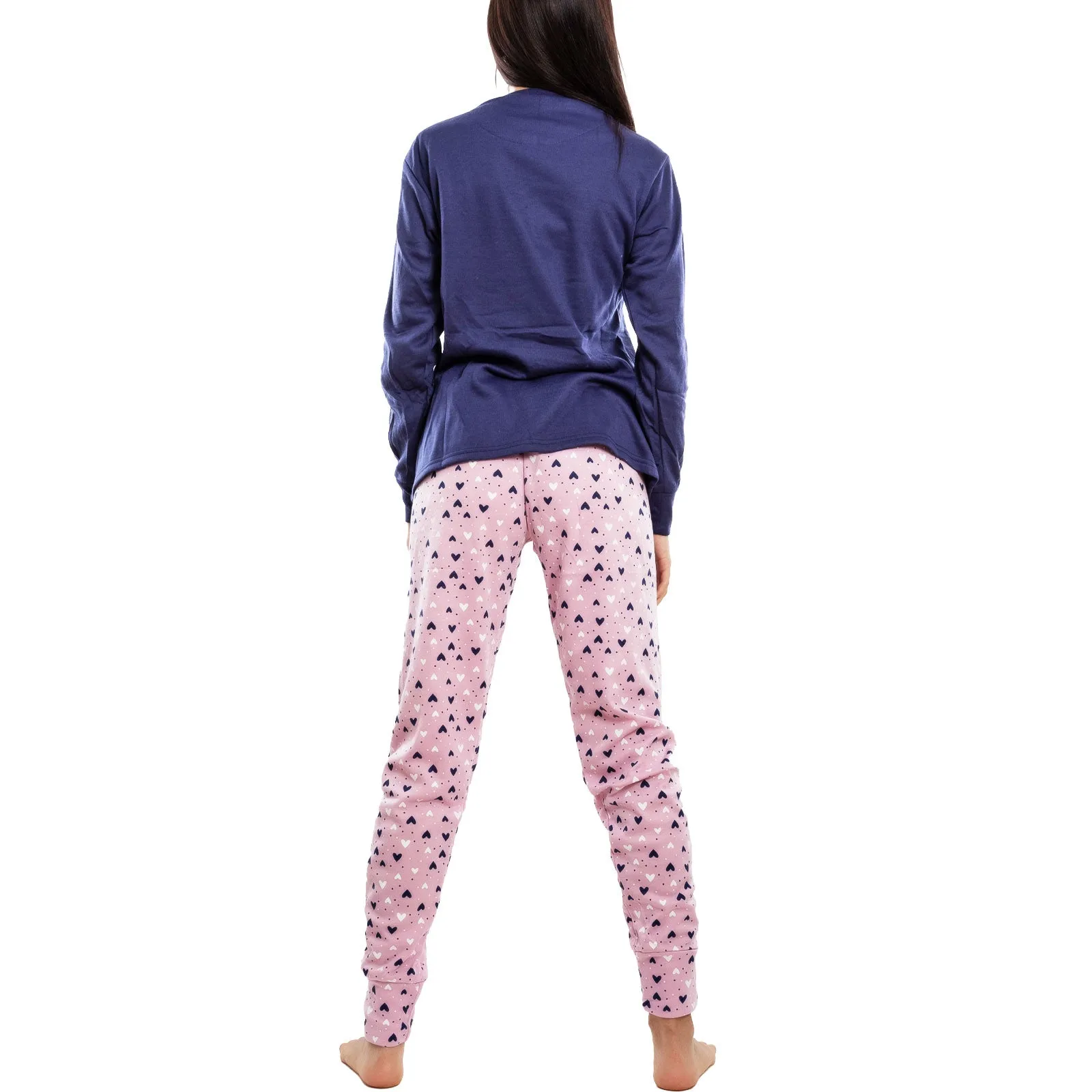 Pigiama Donna Felpatoi Cuori D7786