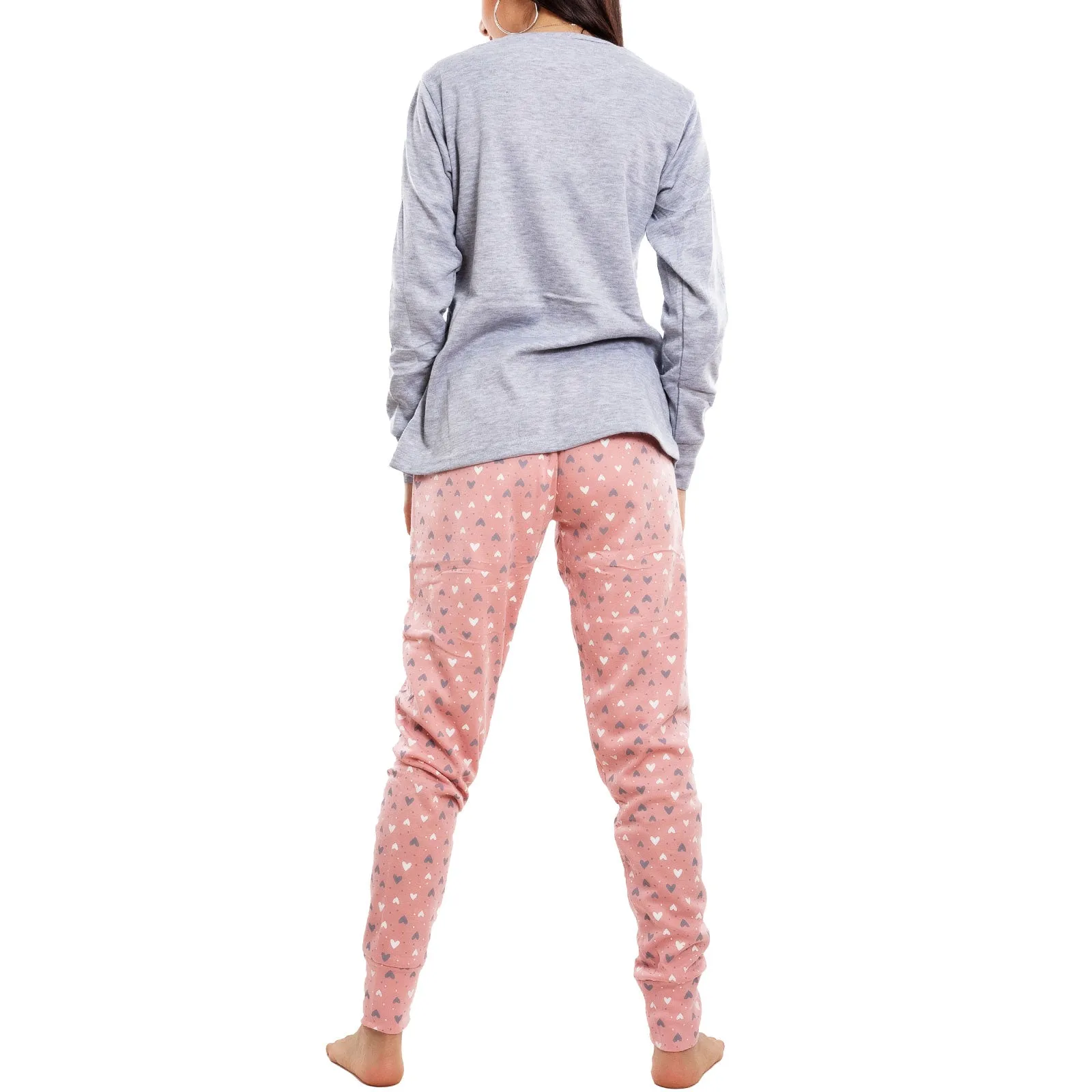 Pigiama Donna Felpatoi Cuori D7786