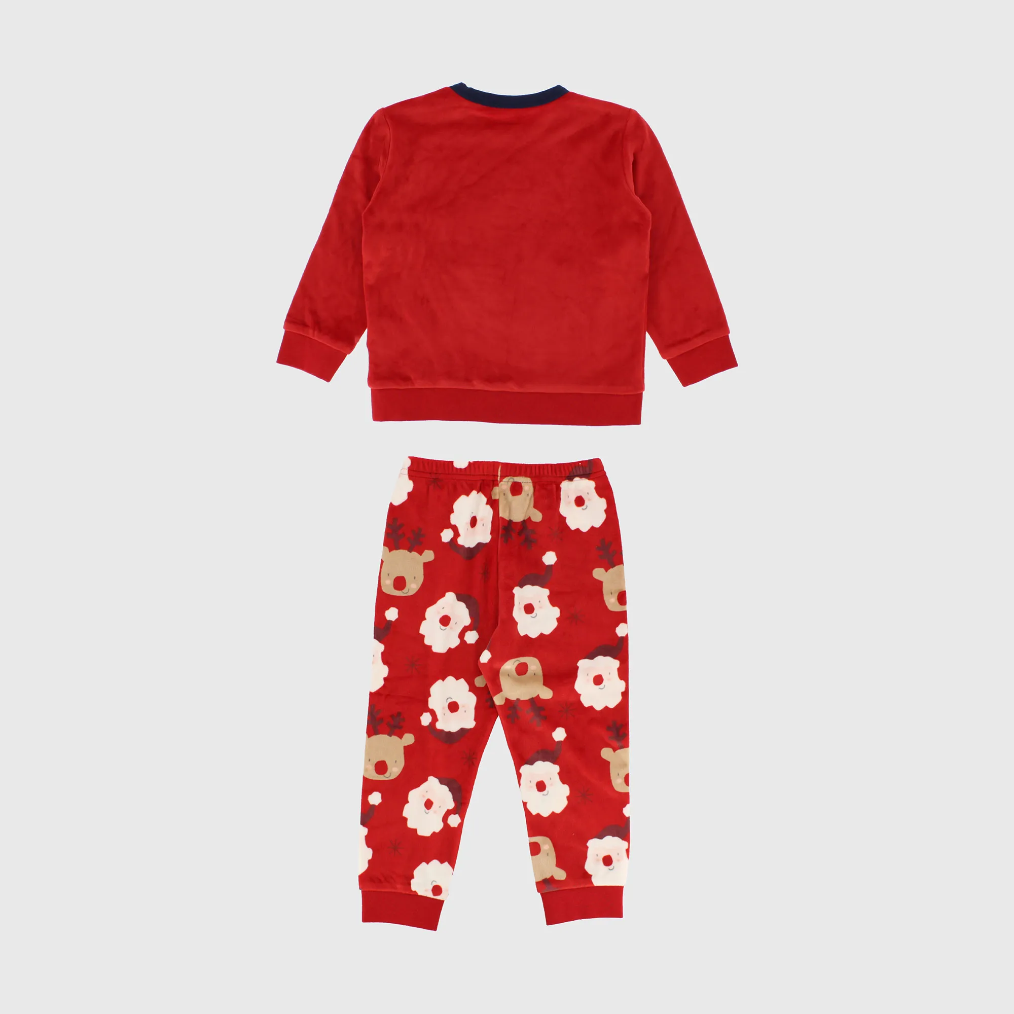 Pigiama in pile da bambino, ROSSO            