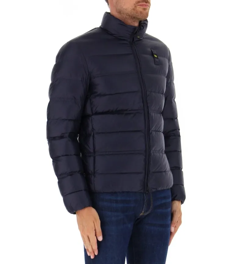 Piumino con zip
