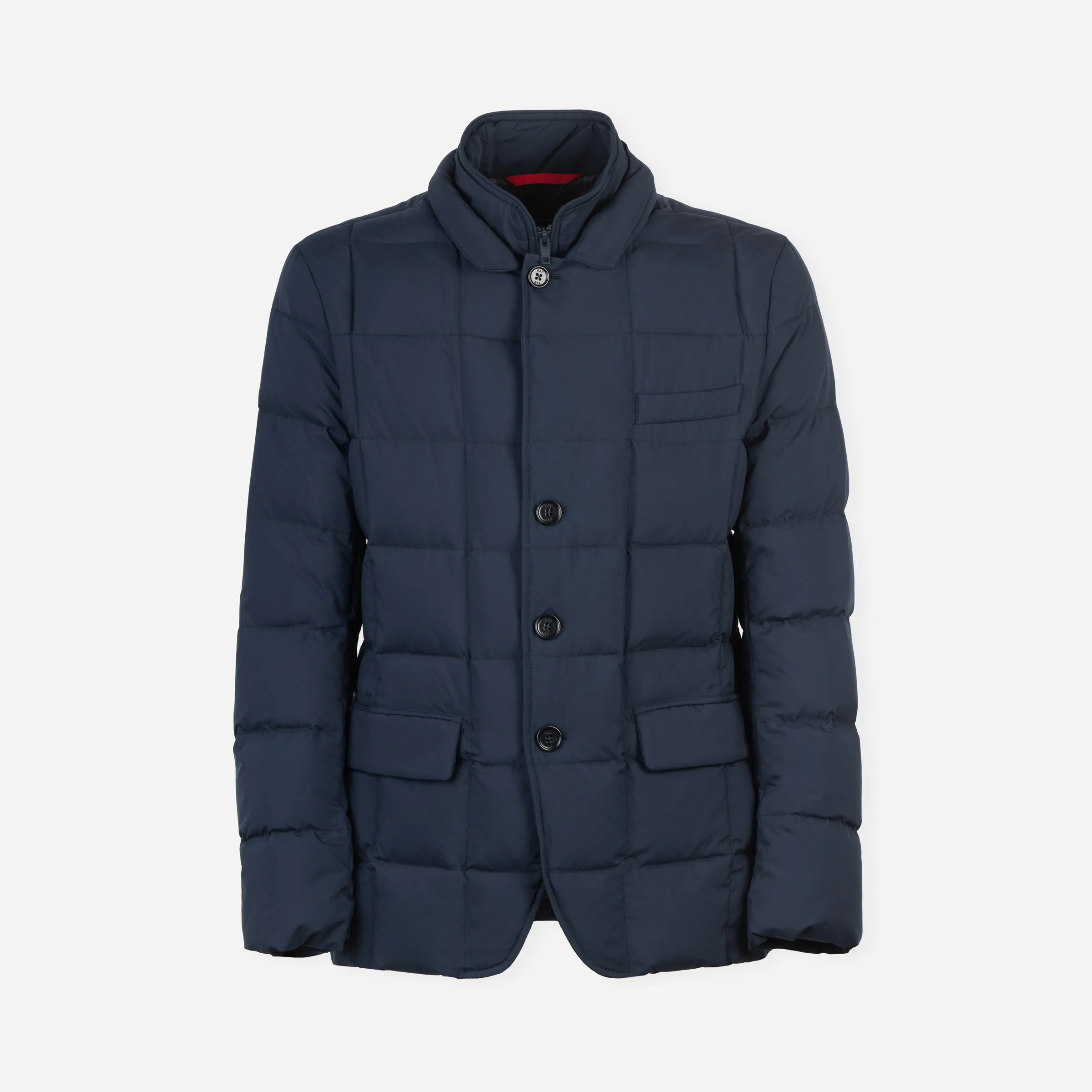 Piumino double front trapuntato