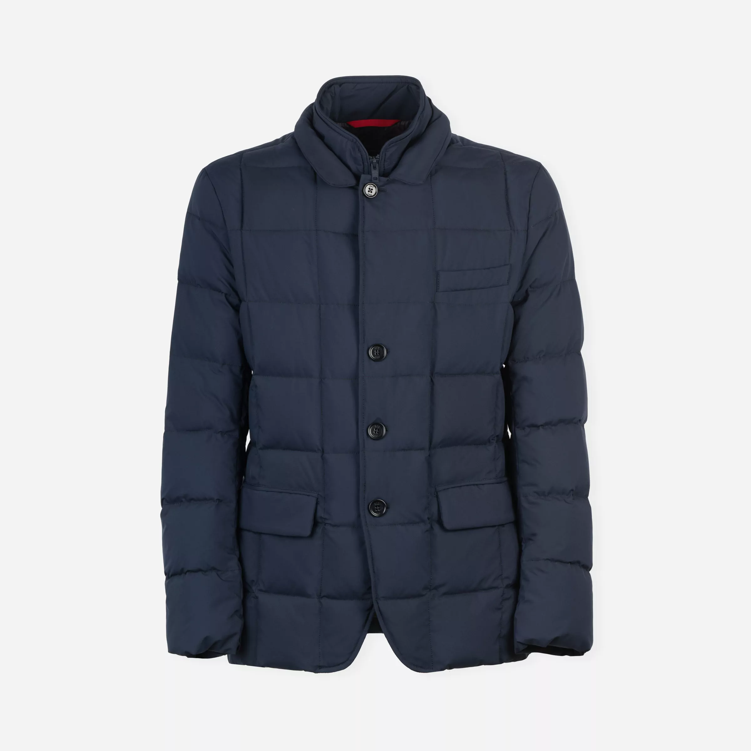 Piumino double front trapuntato