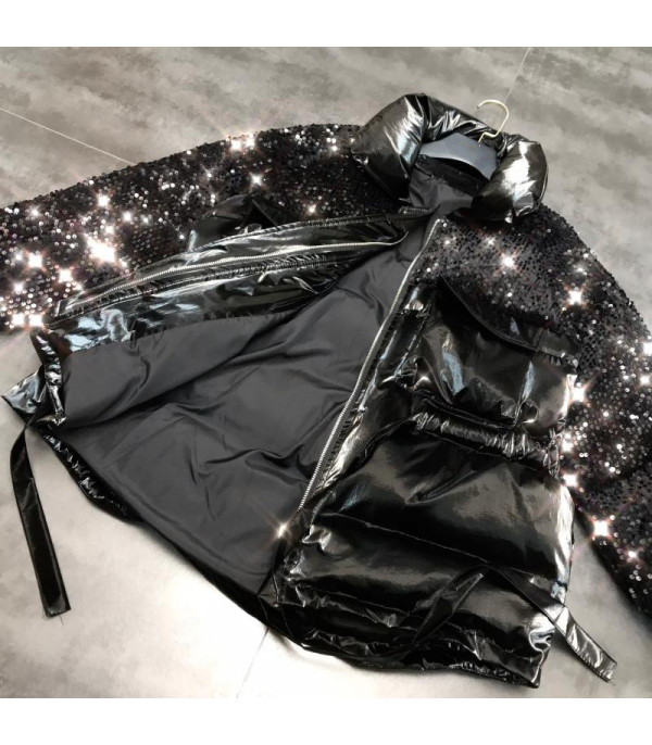 Piumino sequin Teresa