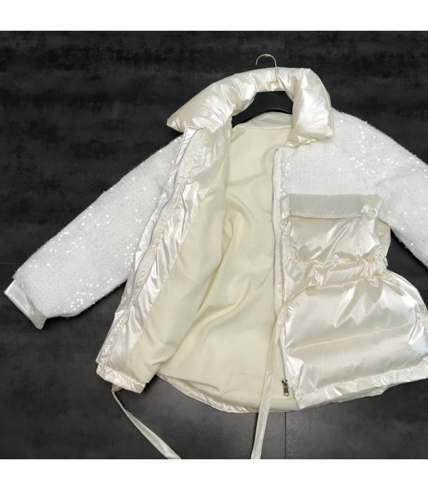 Piumino sequin Teresa