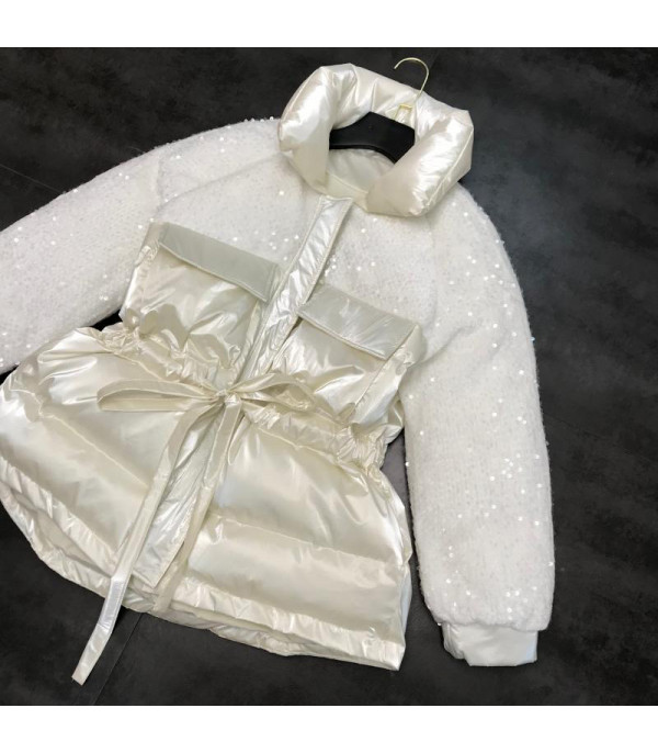Piumino sequin Teresa
