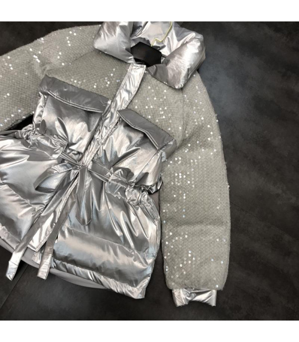 Piumino sequin Teresa