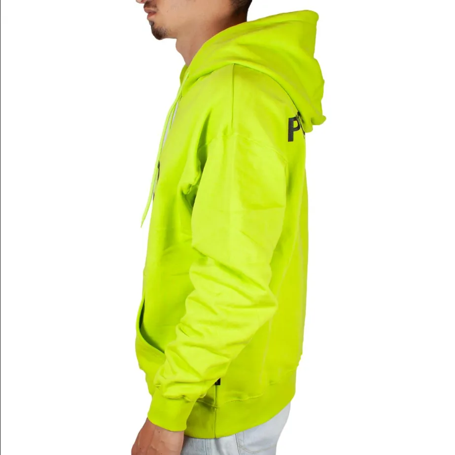Propaganda Logo Hooded Sweatshirt 21FWPRFE503-29 lime