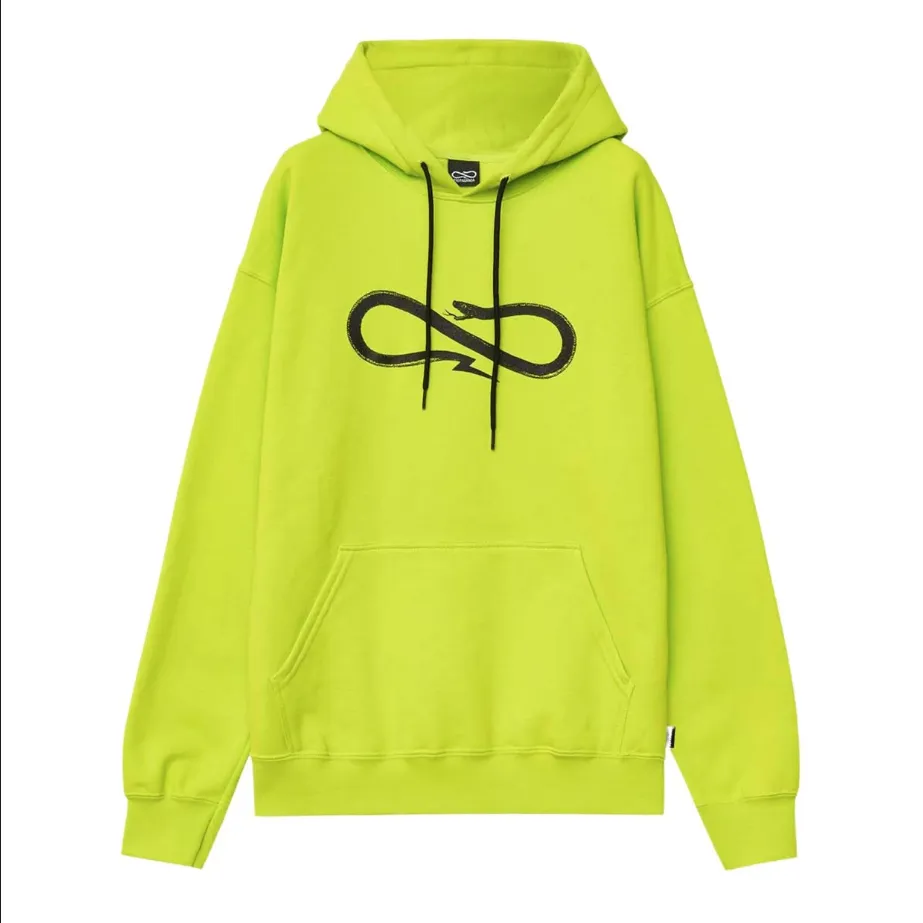 Propaganda Logo Hooded Sweatshirt 21FWPRFE503-29 lime