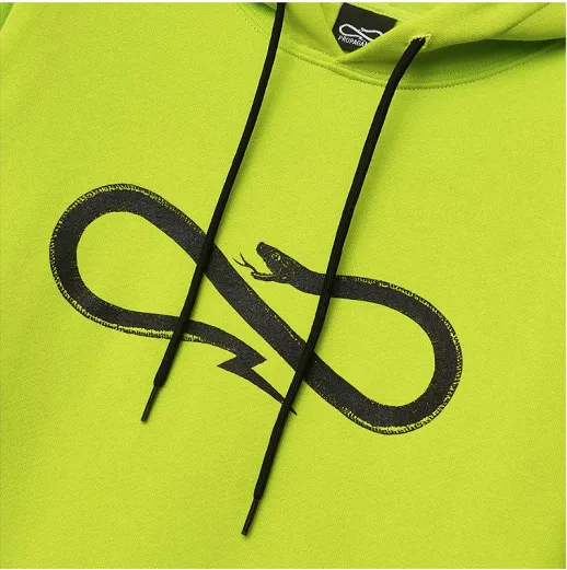 Propaganda Logo Hooded Sweatshirt 21FWPRFE503-29 lime