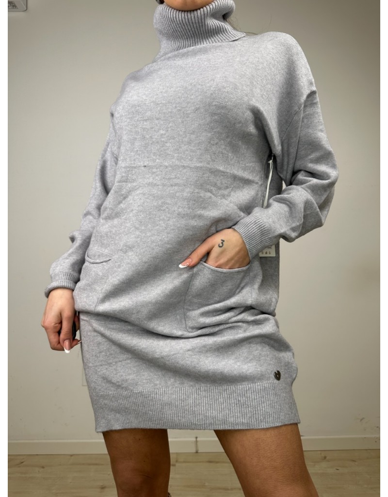 PULL DRESS DANIELA GRIGIO