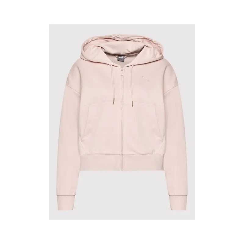 PUMA FELPA  DONNA HER FULL-ZIP  HOODIE TR COLORE ROSA