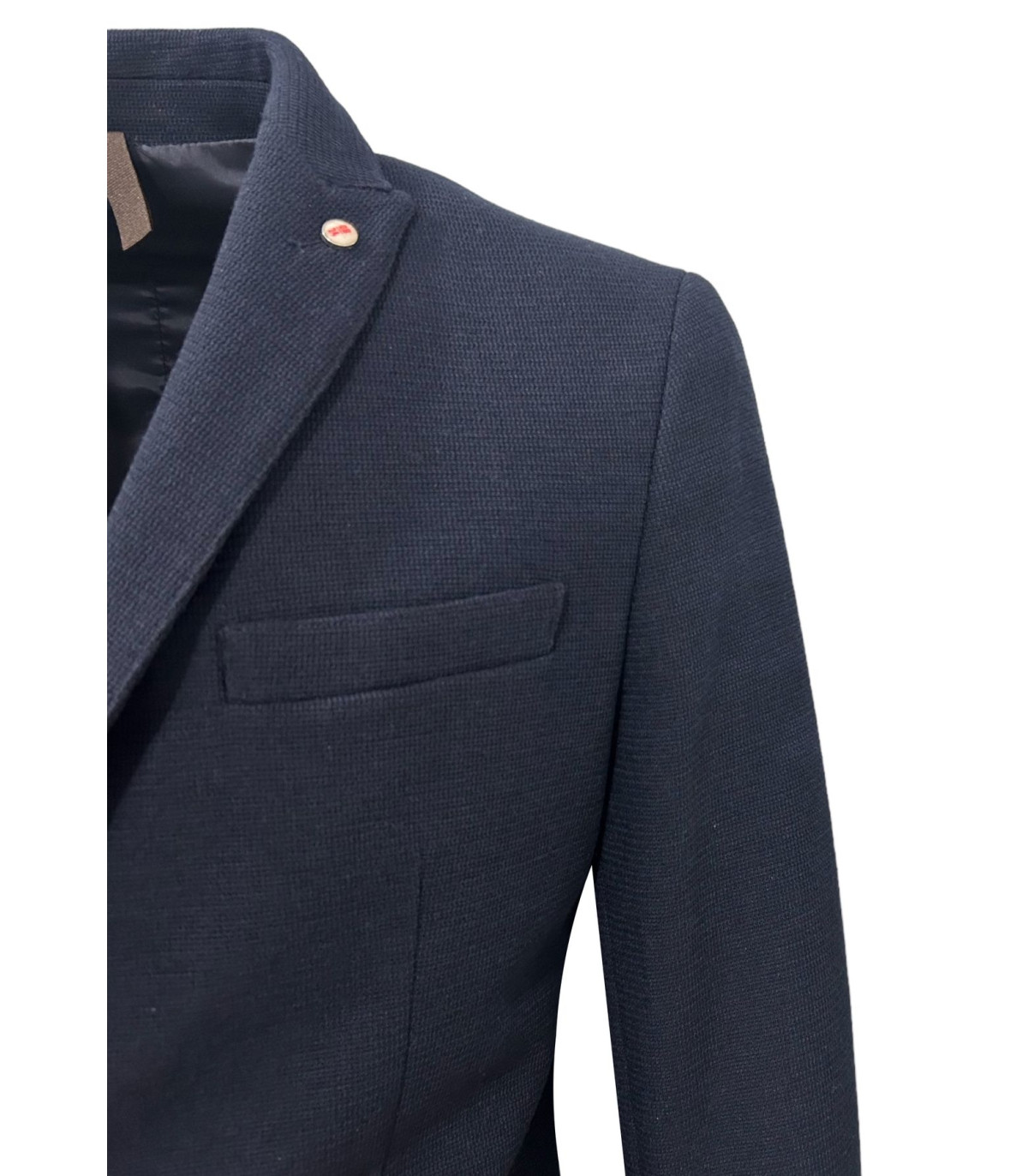 QB24 Uomo Giacca Blazer Due Bottoni Bra