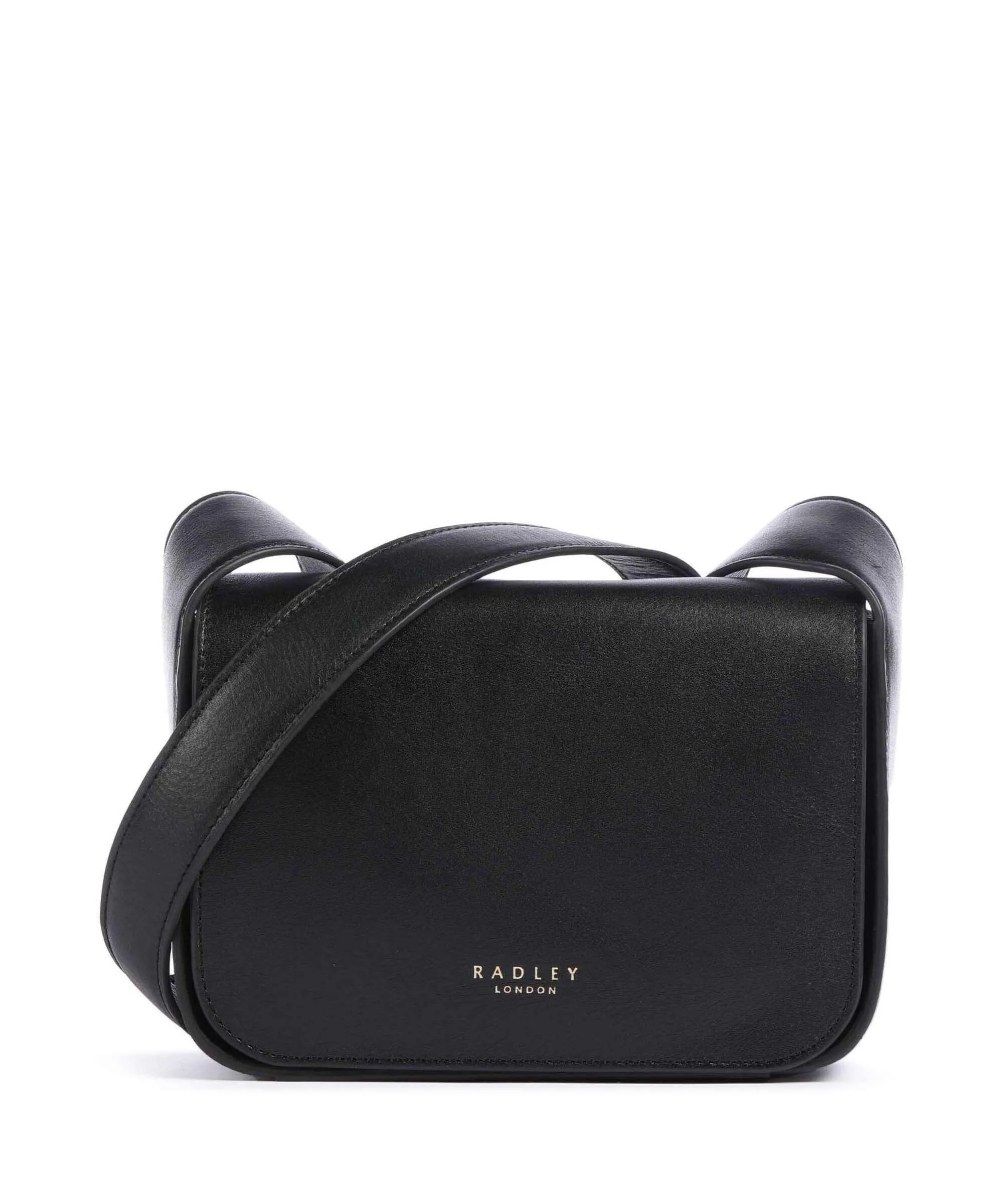  Radley London Westwell Lane Borsa a tracolla pelle di vacchetta finemente grana nero  