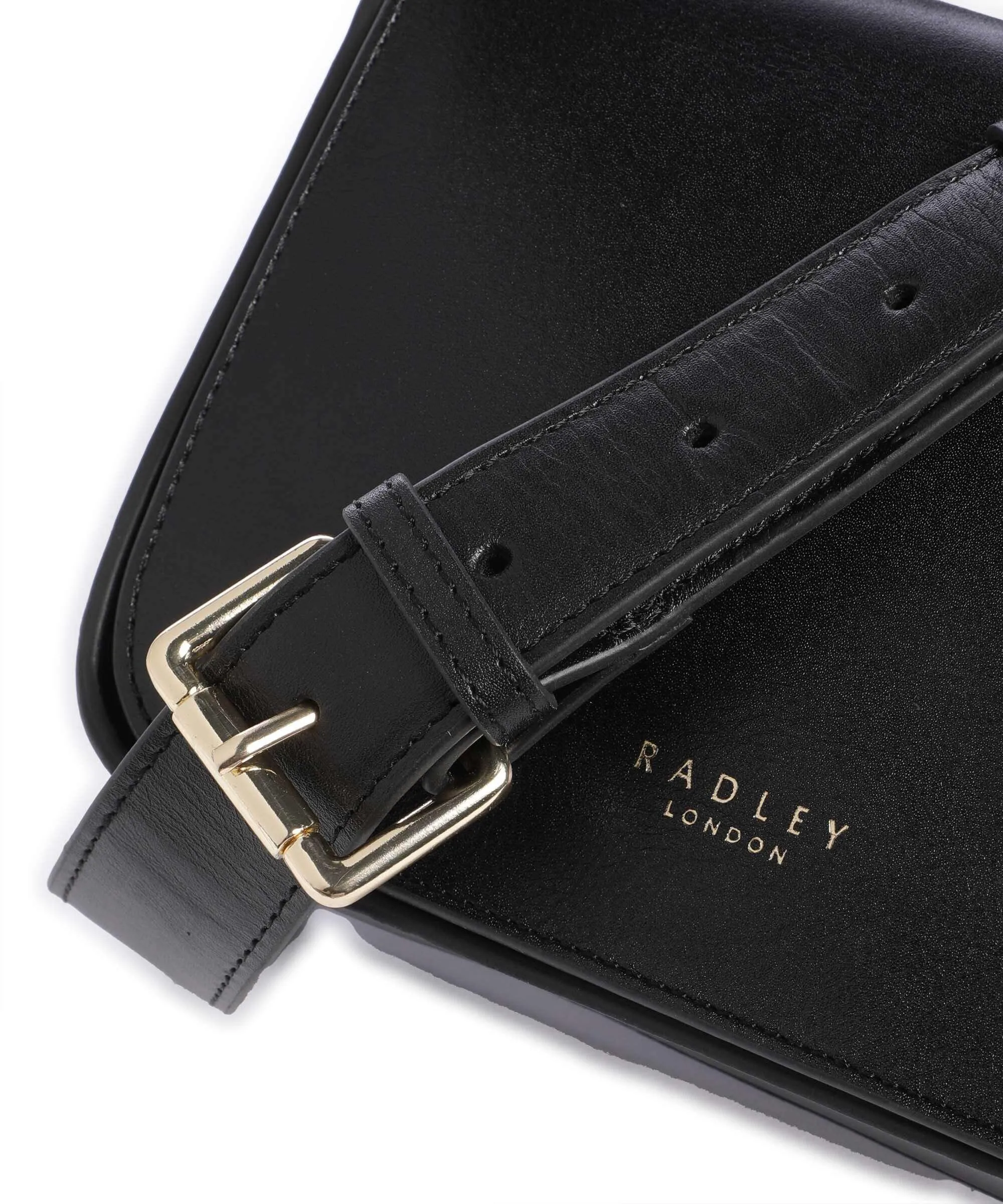  Radley London Westwell Lane Borsa a tracolla pelle di vacchetta finemente grana nero  