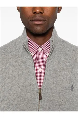RALPH LAUREN Abbigliamento,Maglieria Maglione in lana grigio 