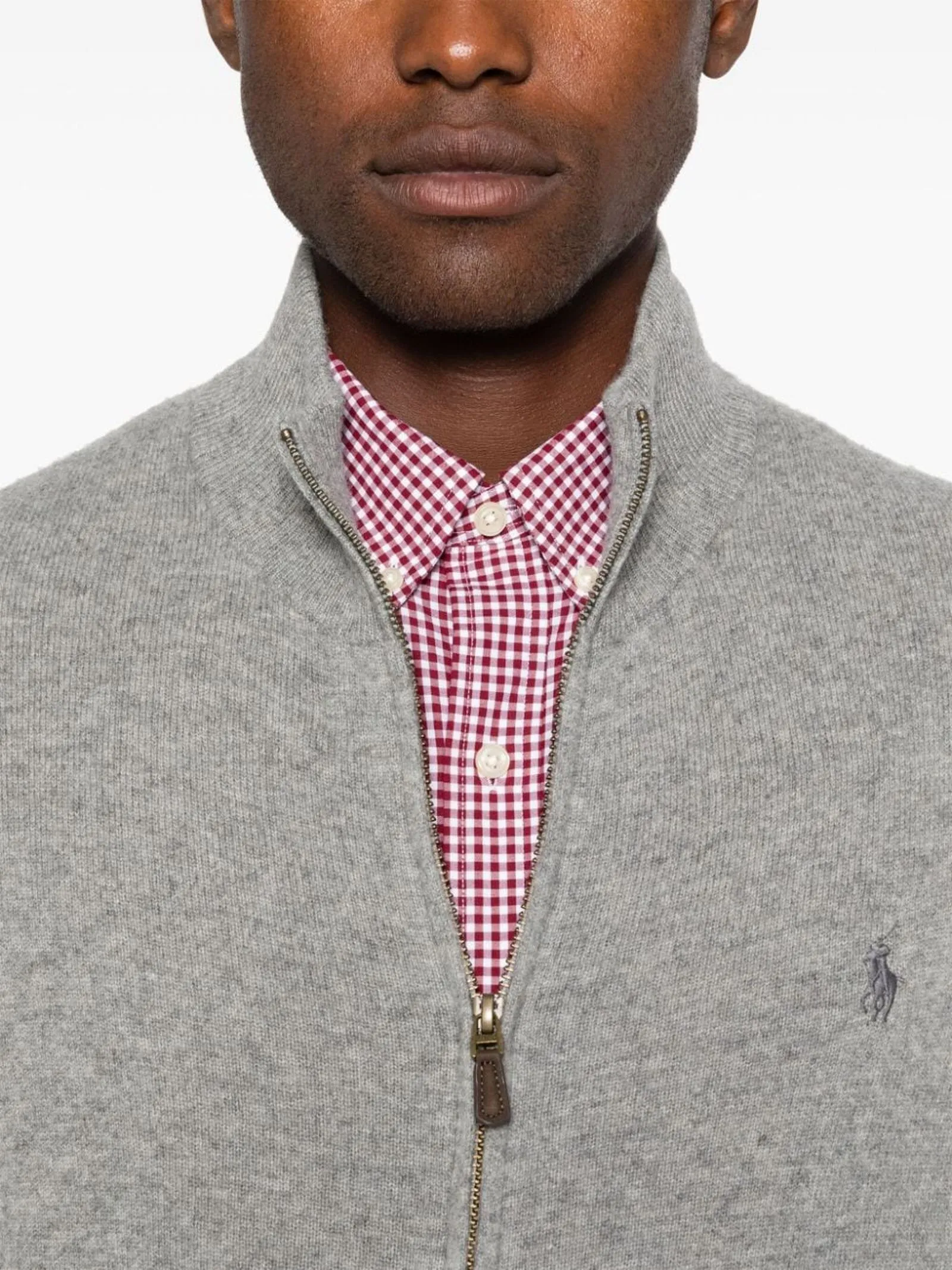 RALPH LAUREN Abbigliamento,Maglieria Maglione in lana grigio 