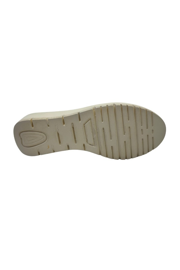 Riposella mocassino con zeppa in pelle traforata Rosa wa00bx