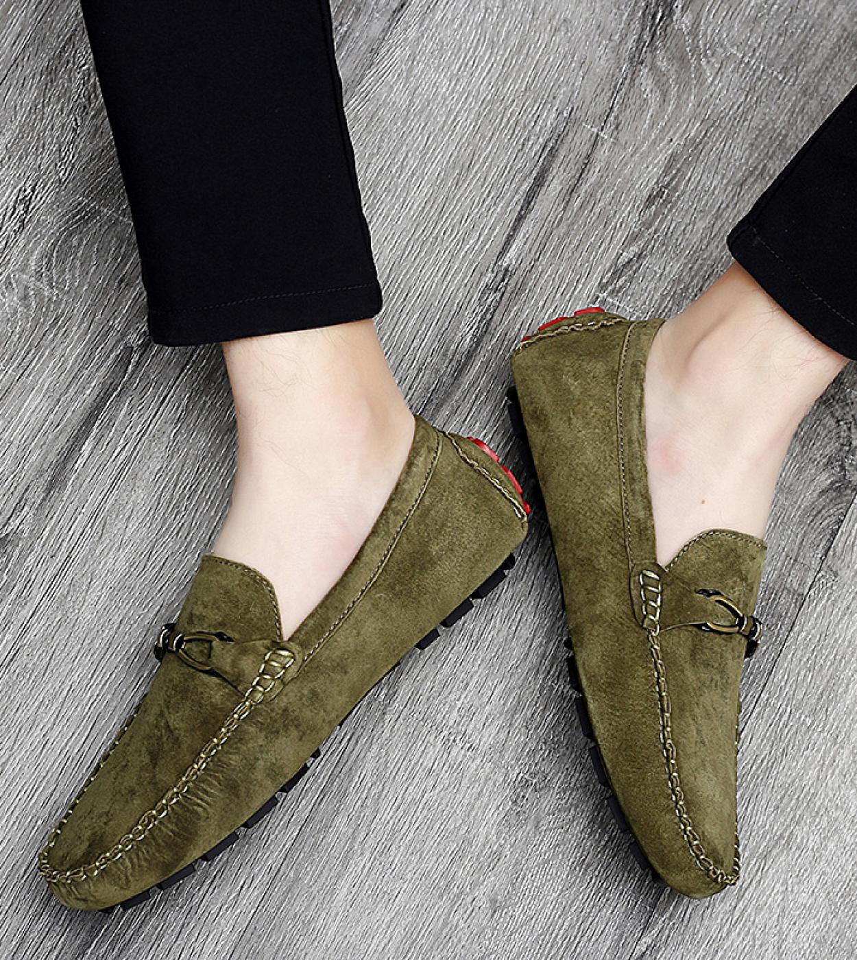 Scarpe casual in pelle da uomo Mocassini Uomo Uomo Scarpe Mocassini Mocassini Inverno