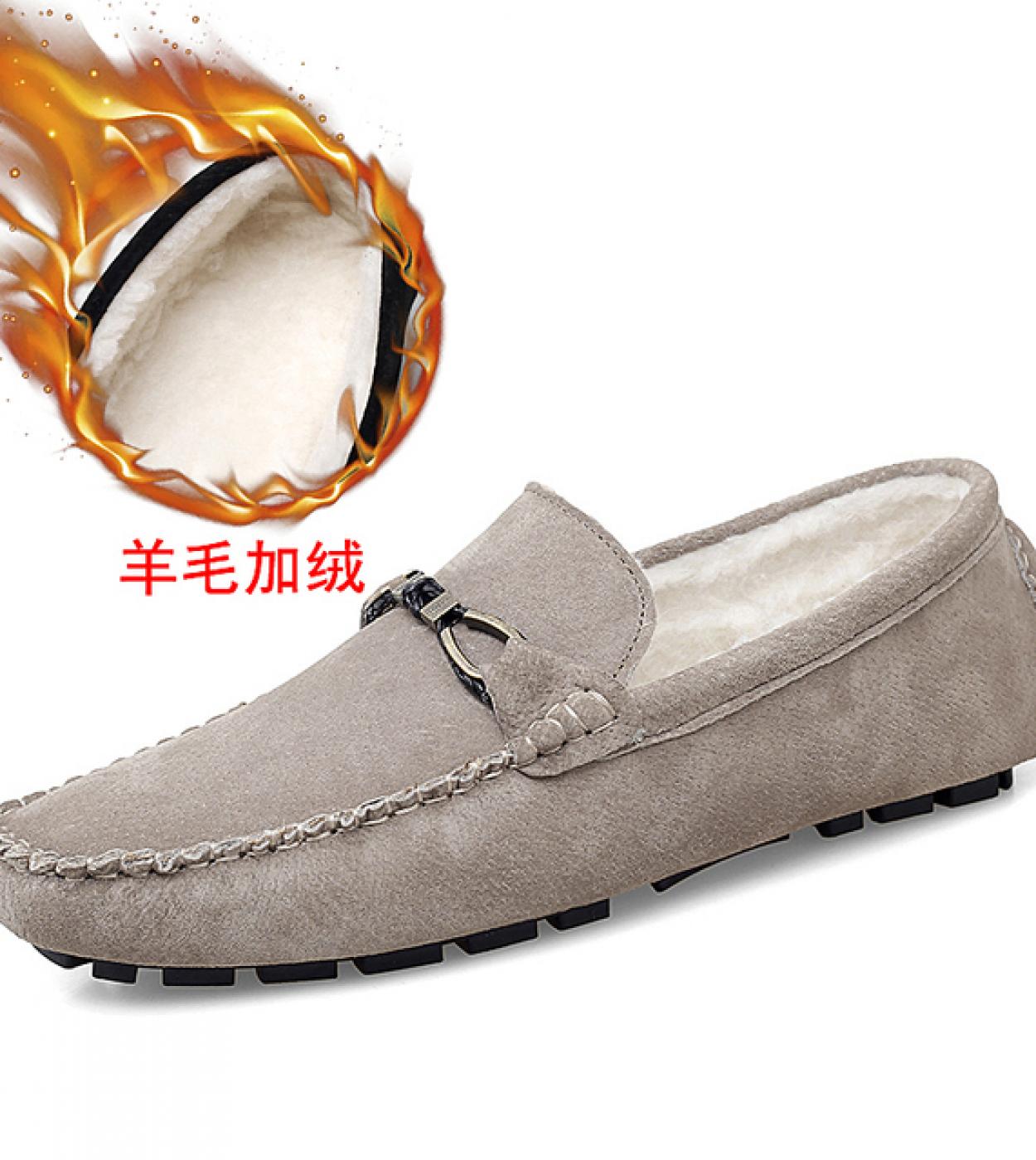 Scarpe casual in pelle da uomo Mocassini Uomo Uomo Scarpe Mocassini Mocassini Inverno