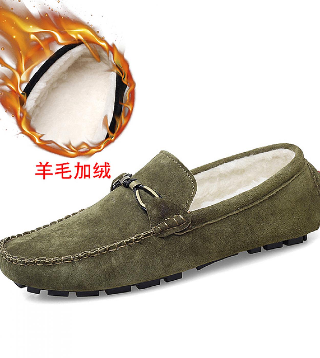 Scarpe casual in pelle da uomo Mocassini Uomo Uomo Scarpe Mocassini Mocassini Inverno
