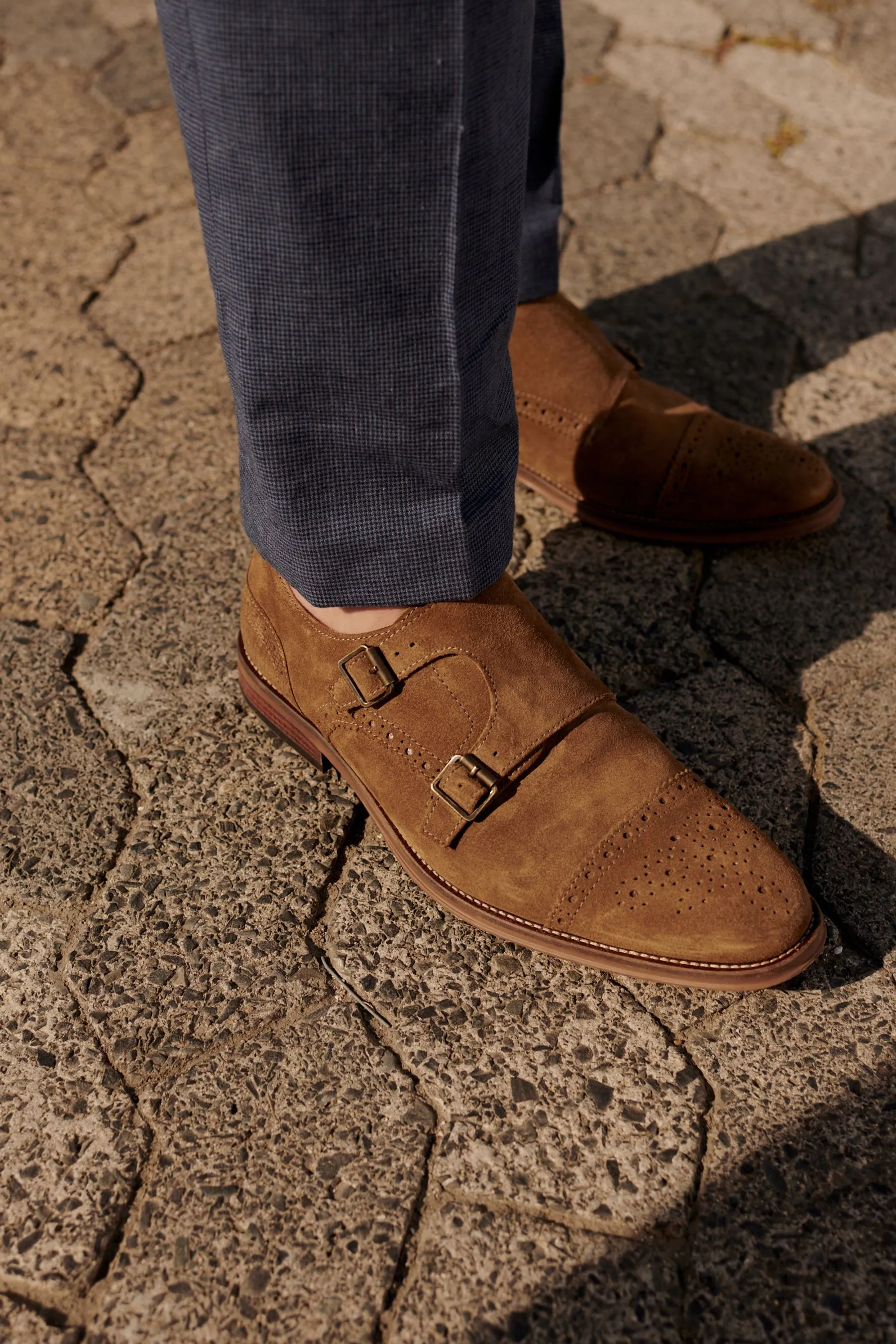 Scarpe doppia con fibbia    
