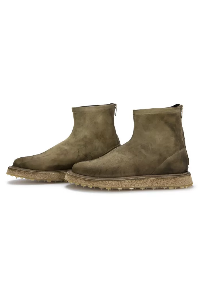 SHOTO | STIVALETTI PELUCHE NABUK KHAKI