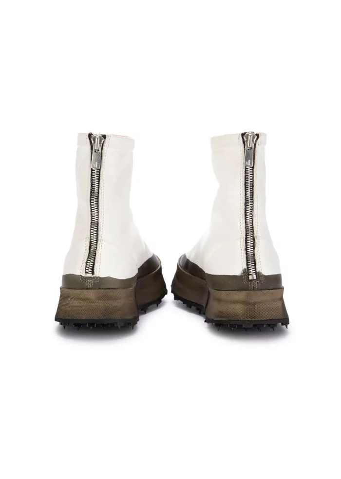 SHOTO | TRONCHETTI SNOW FIX PELLE BIANCO VERDE