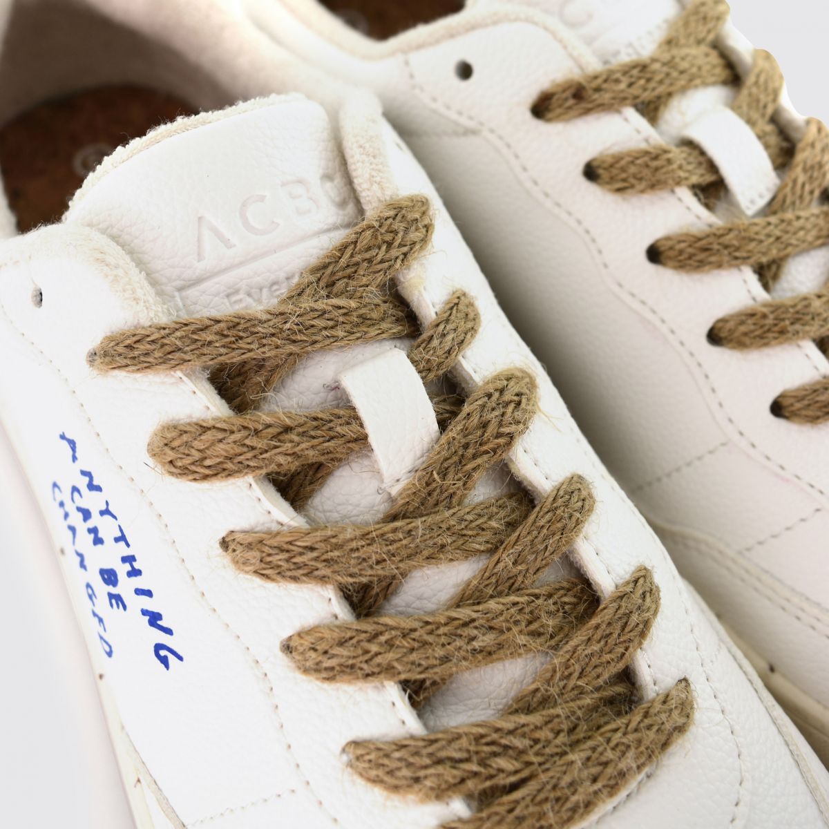 SNEAKERS  ACBC SHACBEVE - EVERGREEN 215 WHITE/BLU APPLE