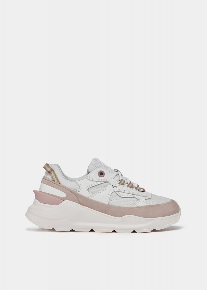 SNEAKERS Donna DATE W391-FG-MT-WH FUGA METHOD WHITE