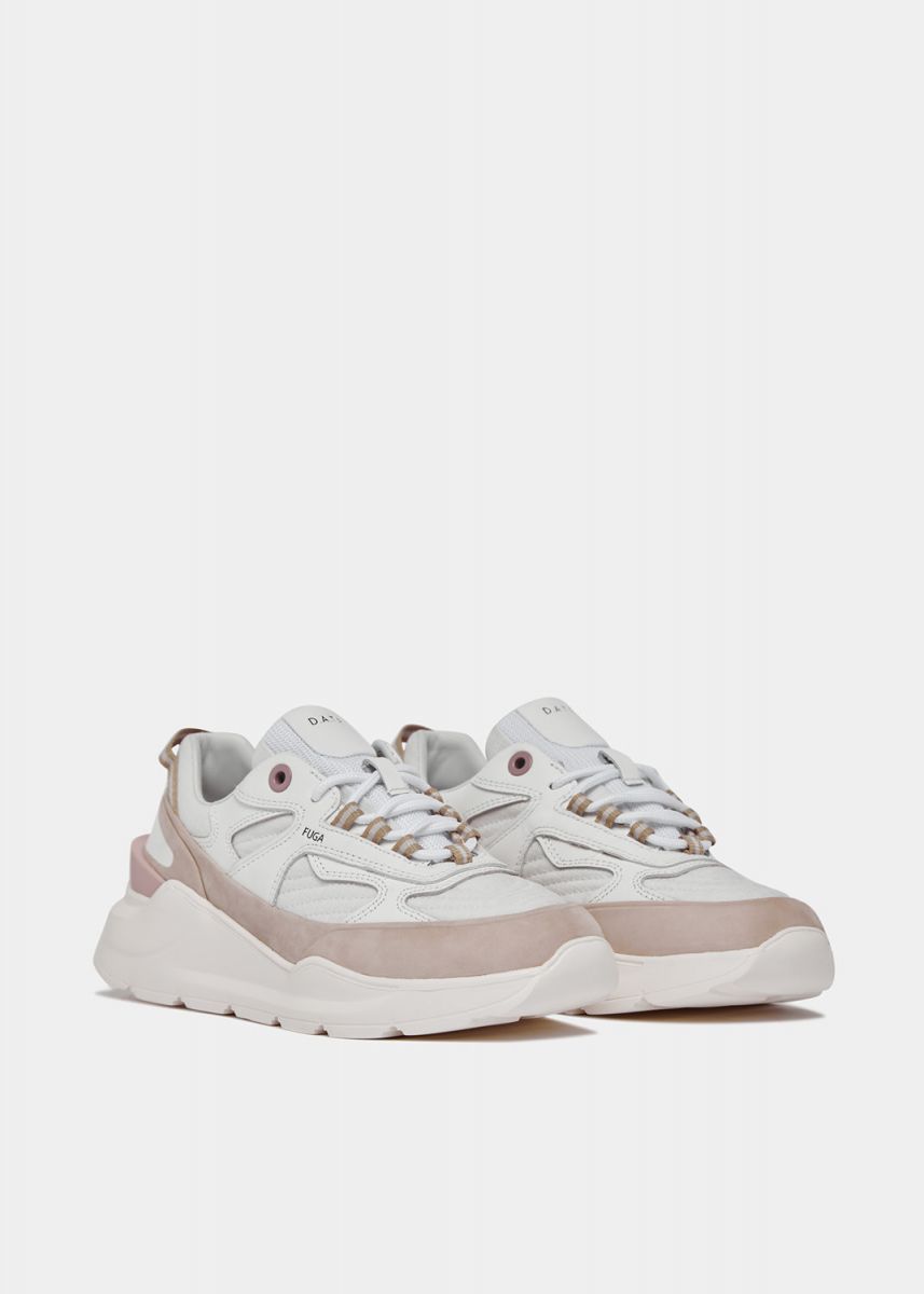 SNEAKERS Donna DATE W391-FG-MT-WH FUGA METHOD WHITE