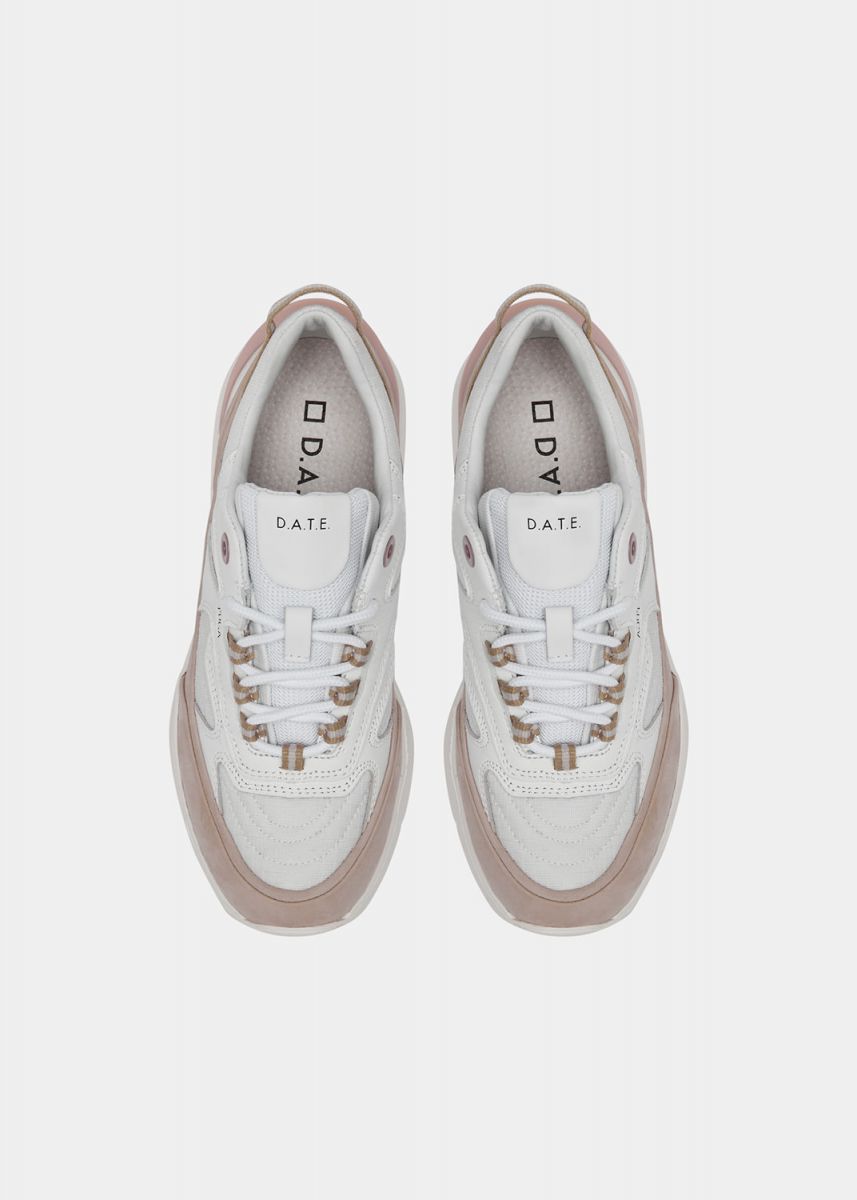 SNEAKERS Donna DATE W391-FG-MT-WH FUGA METHOD WHITE