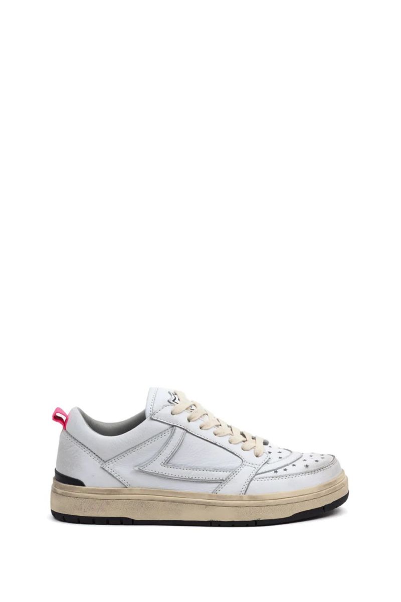SNEAKERS Donna HTC LOS ANGELES STARLIGHT LOW SHIELD W-W 23SHTSC018 WHITE