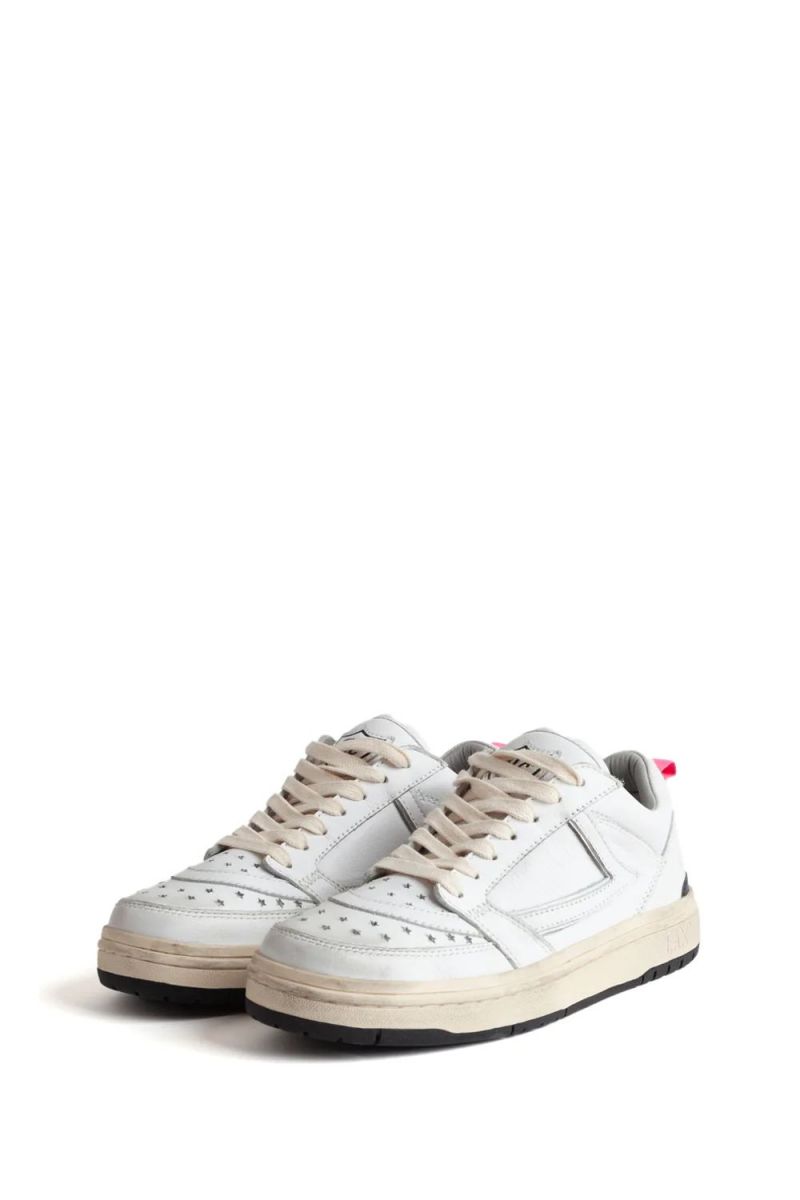 SNEAKERS Donna HTC LOS ANGELES STARLIGHT LOW SHIELD W-W 23SHTSC018 WHITE